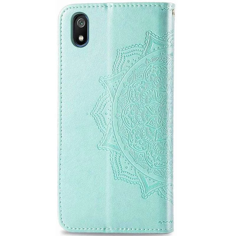 Шкіряний чохол-книжка Art Case з візитницею для Xiaomi Redmi 7A – Бірюзовий. Фото 2 з 6