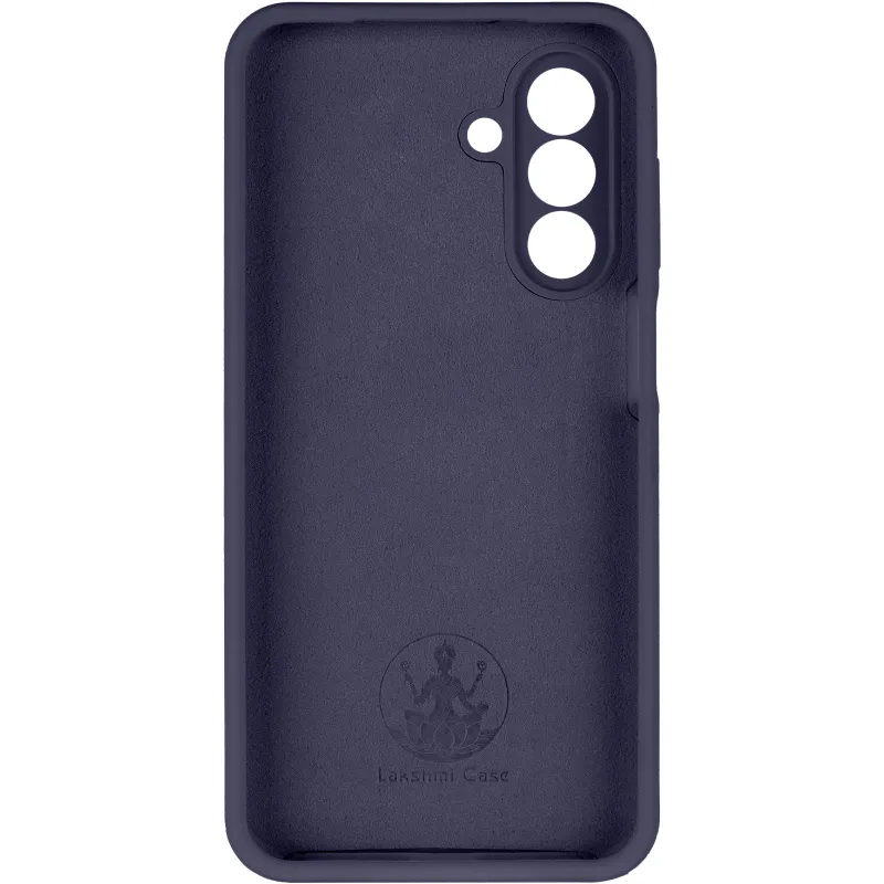 Чохол Silicone Case Lakshmi Premium із закритою камерою для Samsung Galaxy A17 4G/5G – Темно-синій / Midnight blue. Фото 4 з 14