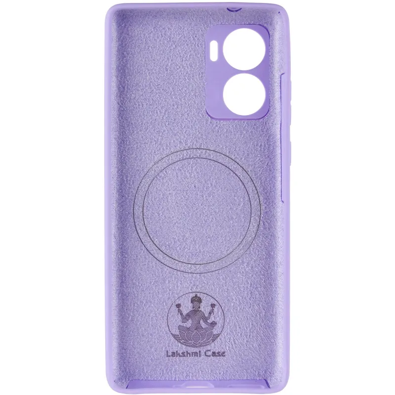 Чохол Silicone Cover Lakshmi Full Camera (AA) with Magnetic Fit для Motorola Moto G06 – Бузковий / Dasheen. Фото 3 з 5