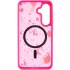 Чехол абстракция рисования с MagSafe для Samsung Galaxy S25 – Barbie Pink. Фото 4 из 6