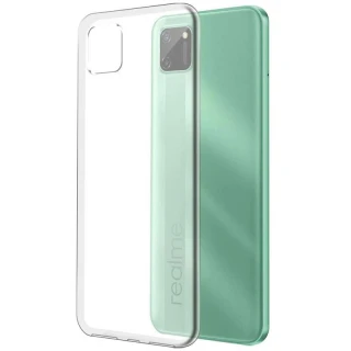 Ультратонкий силиконовый чехол 1 мм для Realme C11 (2021) фото 1 из 2