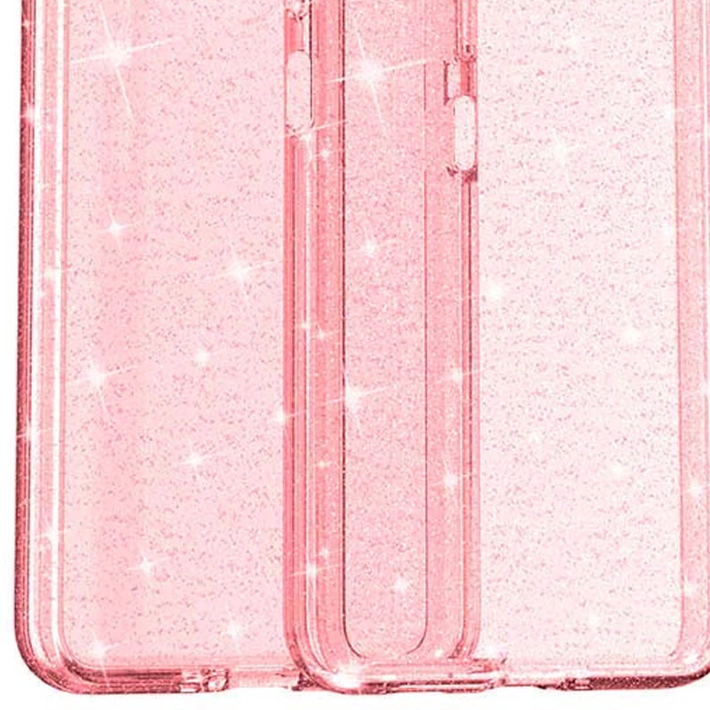 Блискучий силіконовий чохол на Xiaomi Redmi Note 13 4G – Pink. Фото 6 з 8