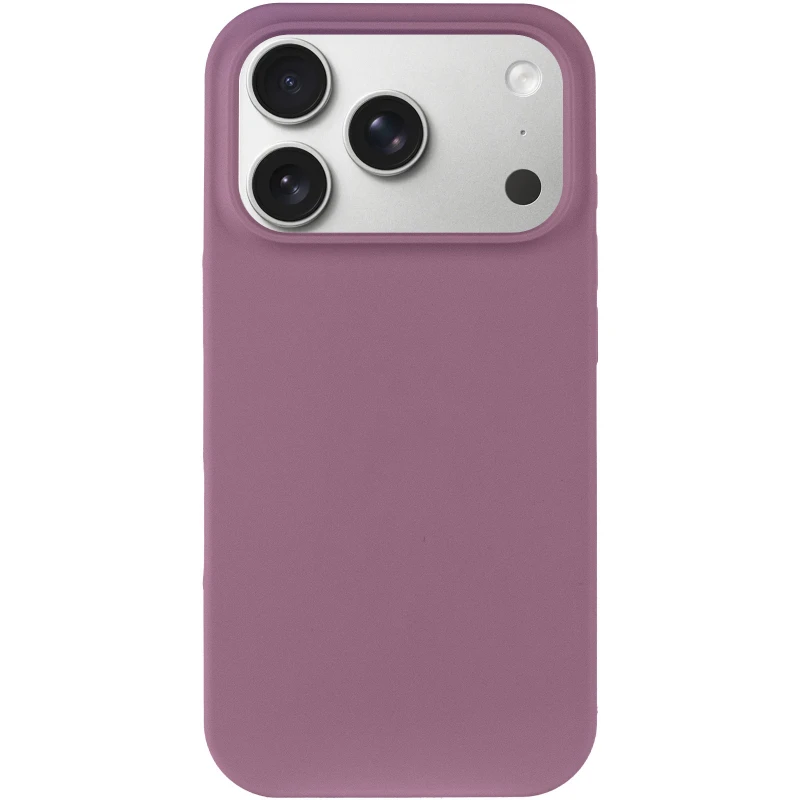 Чохол з закритим низом Silicone Case на Apple iPhone 17 Pro Max (6.9") – Ліловий / Lilac Pride. Фото 4 з 7