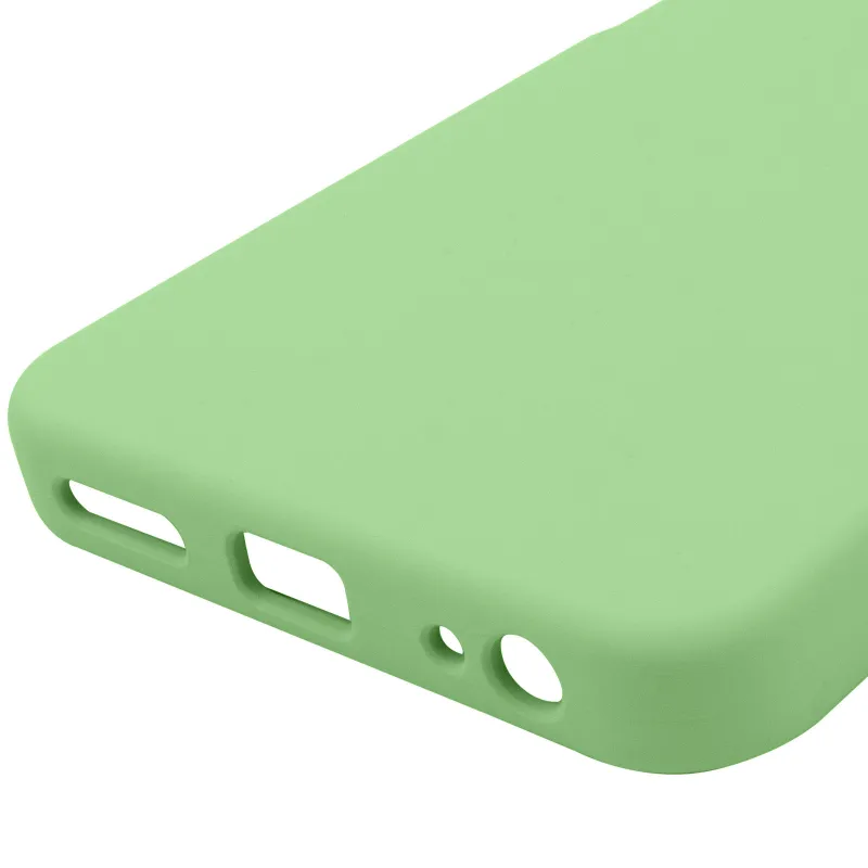 Чохол Silicone Case Lakshmi Premium із закритою камерою для TECNO Spark 10 – М'ятний / Mint. Фото 8 з 8