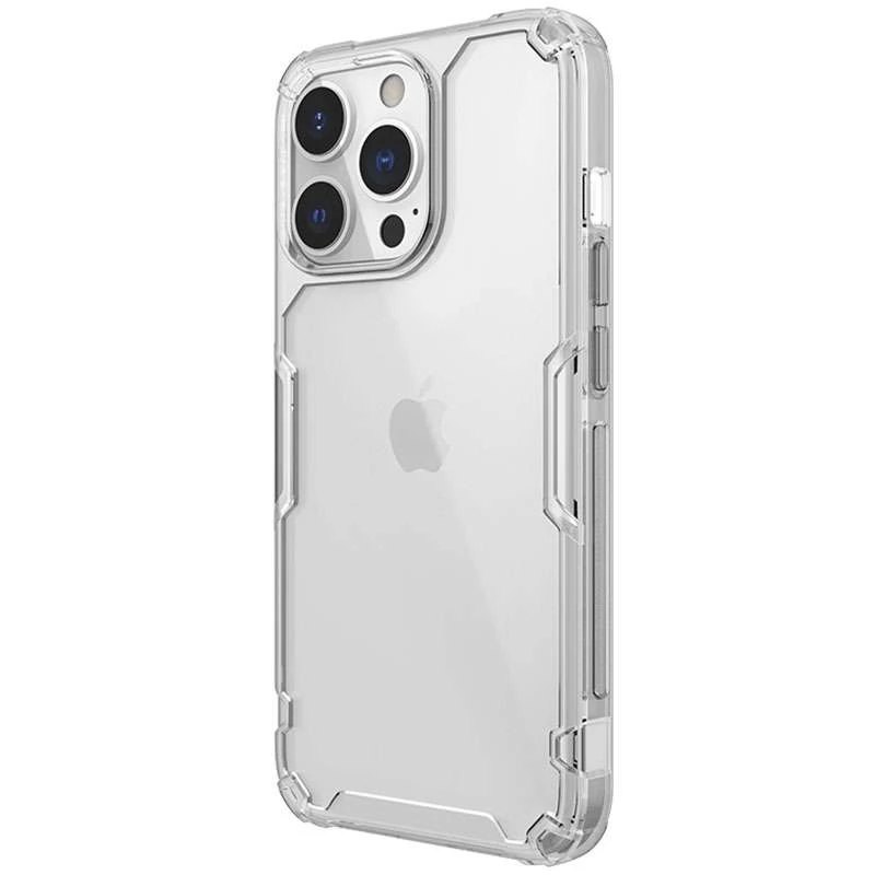 Силіконовий чохол Nillkin з посиленим захистом кутів на Apple iPhone 14 Pro Max (6.7") – Безбарвний (прозорий). Фото 2 з 5