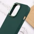 TPU чохол Bonbon з металевими кнопками на Apple iPhone 14 Pro Max (6.7") – Зелений / Pine green. Фото 5 з 5