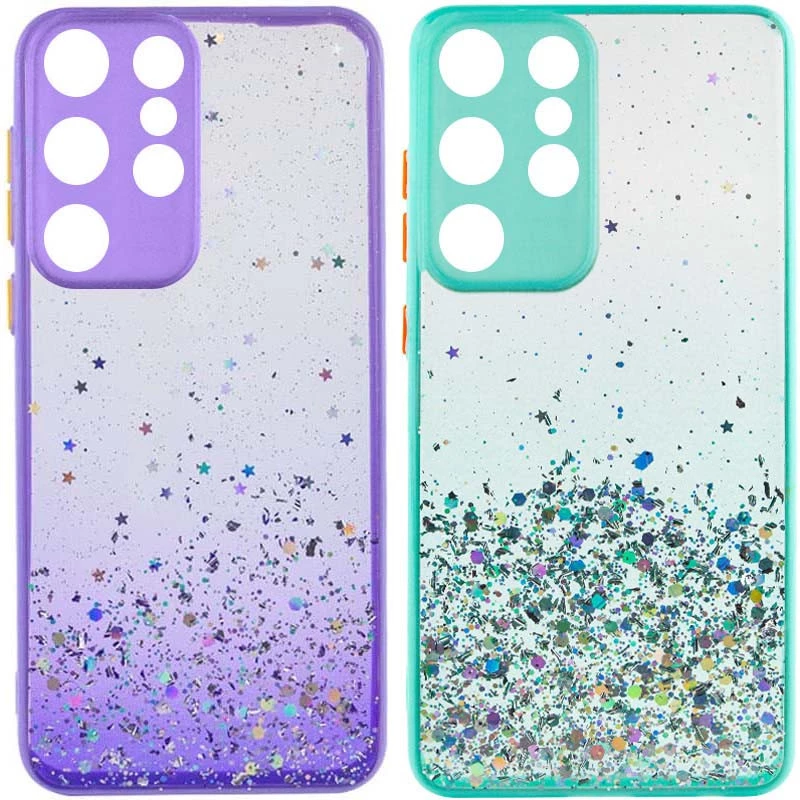 Чехол с блестками и защитой камеры для Samsung Galaxy S23 Ultra фото 4 из 4