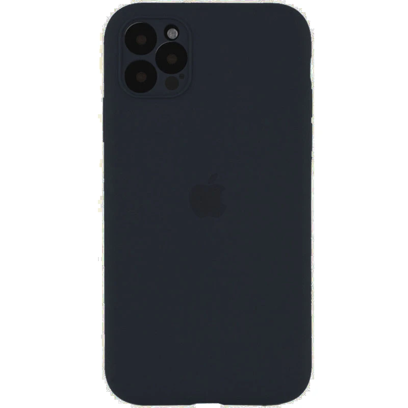 

Чохол Silicone Case з захистом камери на Apple iPhone 12 Pro Max (6.7") (Сірий / Dark Gray)