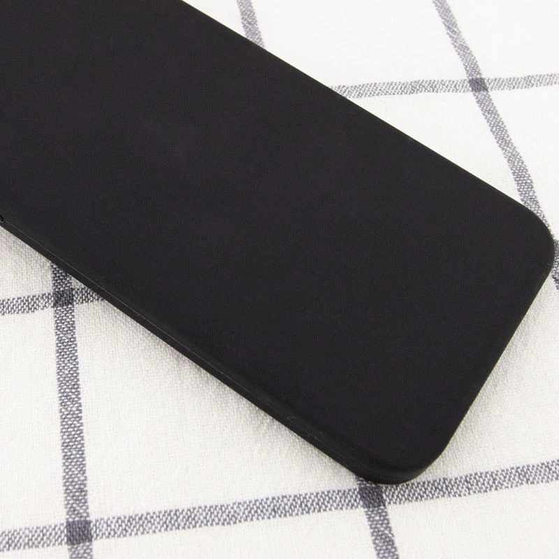 Чохол Silicone Case Square L з захистом камери на Apple iPhone 7 / 8 (4.7") – Чорний / Black. Фото 2 з 3