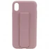 Чохол Silicone Case з тримачем на Apple iPhone XS Max (6.5") – Рожевий / Pink Sand. Фото 1 з 5