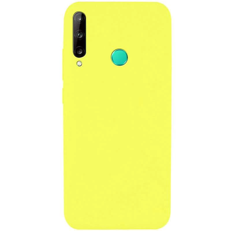 

Чохол Silicone Case без лого на Huawei P40 Lite E (Жовтий / Flash)