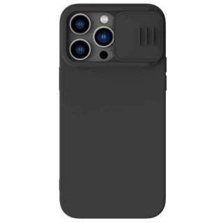 Силіконова накладка Nillkin Camshield Silky на Apple iPhone 14 Pro (6.1") фото 1 з 5