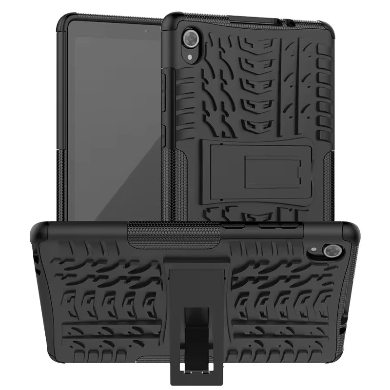 TPU+PC чохол Protector Stand для Samsung Galaxy Tab S10+ 12.4'' – Black. Фото 2 з 7