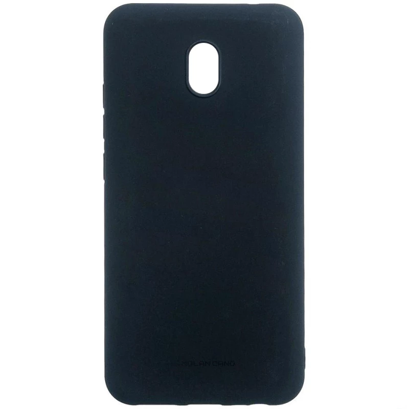 

Силиконовый чехол Molan Cano Smooth для Xiaomi Redmi 8a (Черный), Чорний
