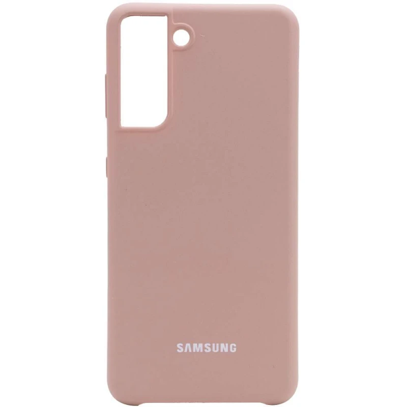 

Чохол Silicone Case на Samsung Galaxy S21+ (Рожевий / Pink Sand)