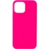 Чехол с закрытым низом Silicone Case для Apple iPhone 12 (6.1") – Розовый / Barbie pink. Фото 1 из 4