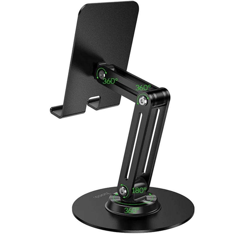 Підставка для телефону Hoco HD15 Suntuoso – Black. Фото 6 з 6