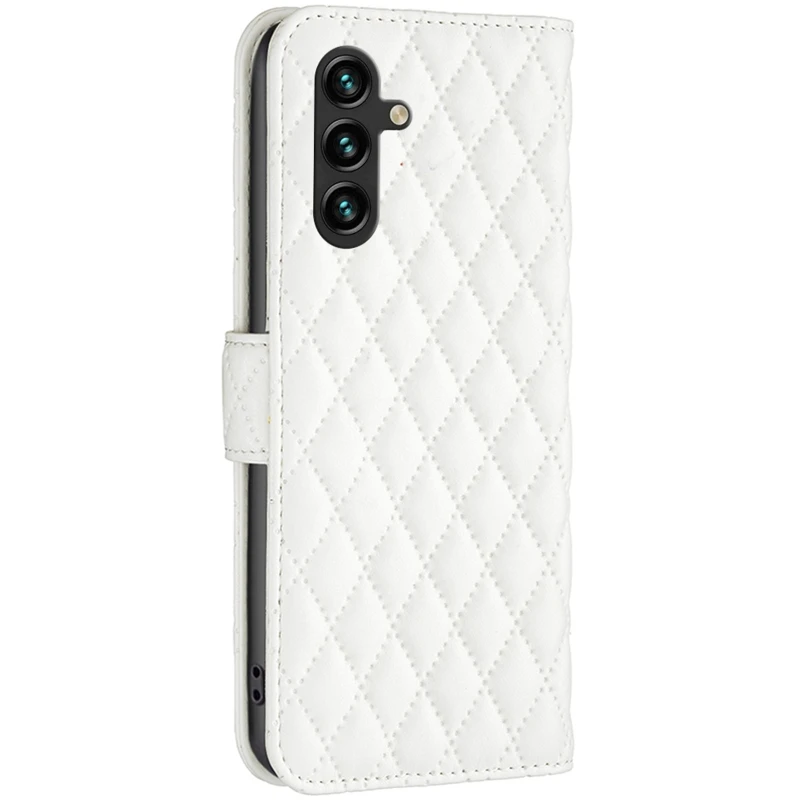 Кожаный чехол-книжка Sweet Line для Samsung Galaxy A16 4G/5G – White. Фото 2 из 4