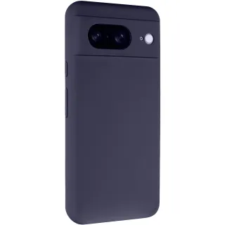 Чехол Silicone Case Lakshmi Premium з закритою камерою на Google Pixel 8a — Темно-синий / Midnight blue