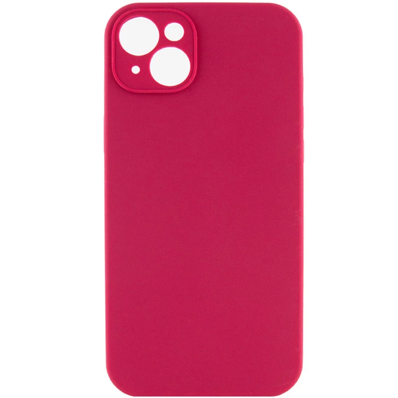 

Чохол з захистом камери Silicone Case на Apple iPhone 15 (6.1") (Червоний / Rose Red)