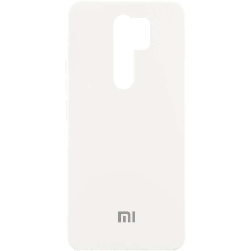 Чохол Silicone Case Lakshmi Premium Logo на Xiaomi Redmi Note 8 Pro – Білий / White. Фото 1 з 1