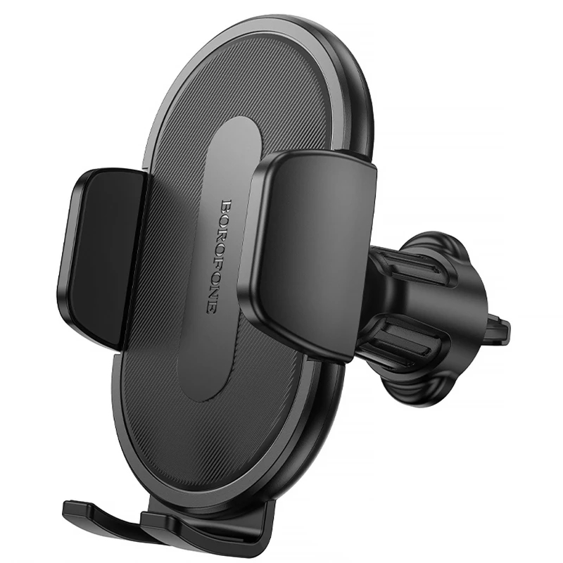 Автотримач Borofone BH133 Rio push-type (air outlet) – Black. Фото 1 з 6