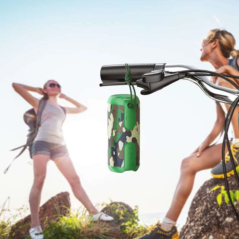 Bluetooth-колонка Hoco BS48 Artistic sports – Camouflage Green. Фото 2 з 3