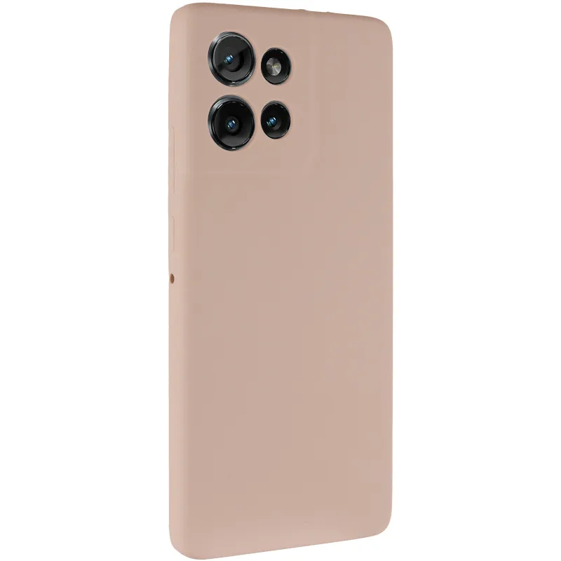 Чохол Silicone Cover Ummi Lakshmi Full Camera (AA) для Motorola Edge 50 – Рожевий / Pink Sand. Фото 1 з 15