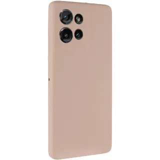 Чохол Silicone Cover Ummi Lakshmi Full Camera (AA) для Motorola Edge 50 — Рожевий / Pink Sand