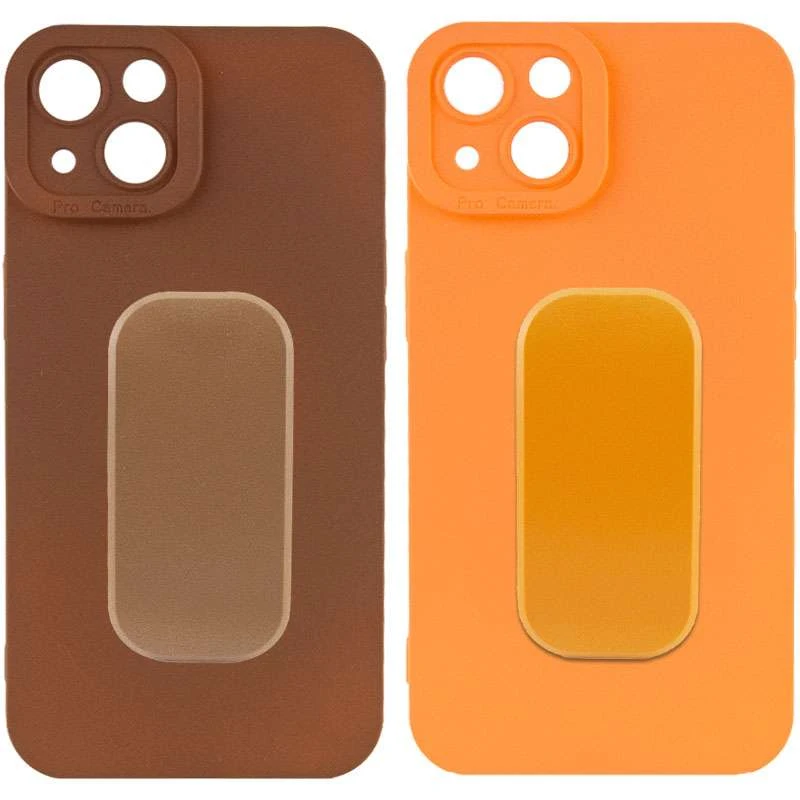 

Силіконовий чохол з тримачем на Apple iPhone 13 (6.1")
