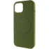 Чохол Silk Full Protective (AA) NO LOGO with Magnetic Fit для Apple iPhone 11 (6.1") – Зелений / Dark Olive. Фото 1 з 10