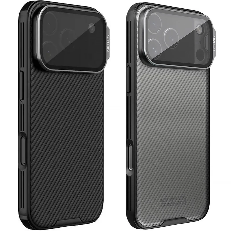 Карбонова накладка Nillkin Camshield Prop для Apple iPhone 17 Pro Max (6.9") фото 1 з 2