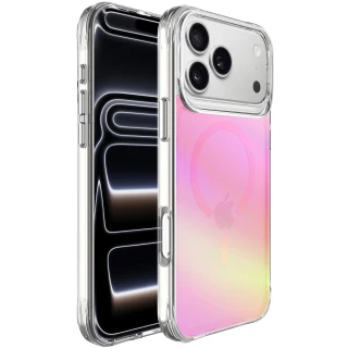 TPU+PC чохол Space Pure Rainbow Magsafe для Apple iPhone 17 Pro Max (6.9") фото 1 з 4