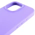 Чохол з закритим низом Silicone Case на Apple iPhone 16 Pro – Бузковий / Dasheen. Фото 11 з 12