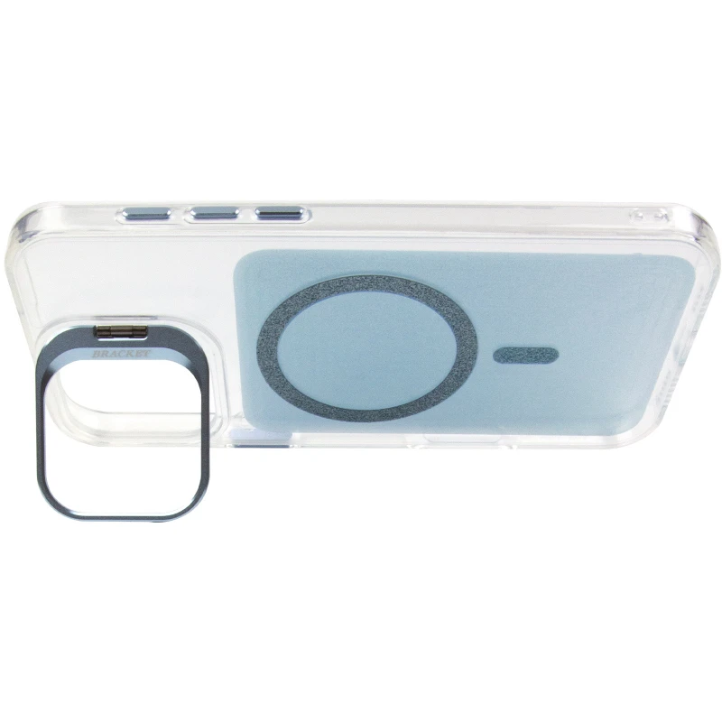 Чохол TPU+PC Jewel Sparkle with MagSafe для Apple iPhone 17 (6.3") – Aqua Blue. Фото 8 з 8