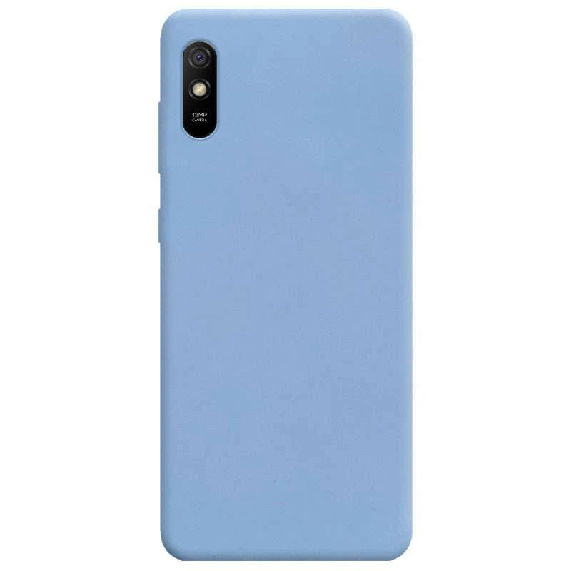 

Кольоровий силіконовий чохол на Xiaomi Redmi 9A (Блакитний / Lilac Blue)