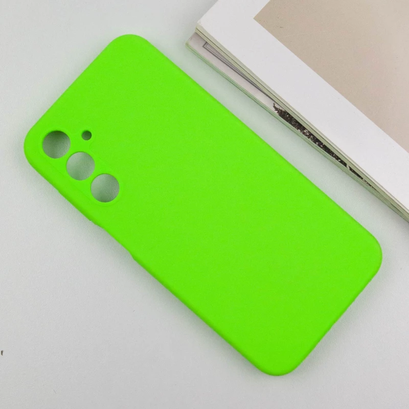 Чохол Silicone Case Lakshmi Plus з закритою камерою на Samsung Galaxy A25 5G – Салатовий / Neon Green. Фото 5 з 8