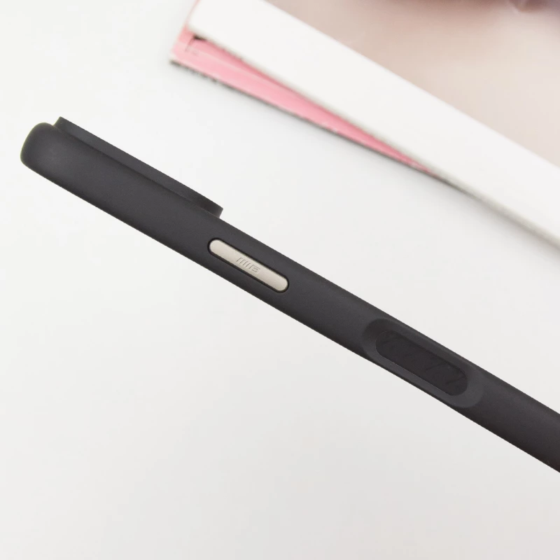 TPU+PC чохол Blueo Skin Friendly Frosted with MagSafe для Apple iPhone 16 – Чорний. Фото 4 з 6