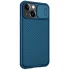 Пластиковая накладка Nillkin Pro со шторкой для камеры и магнитом для Apple iPhone 13 (6.1") – Blue. Фото 4 из 5