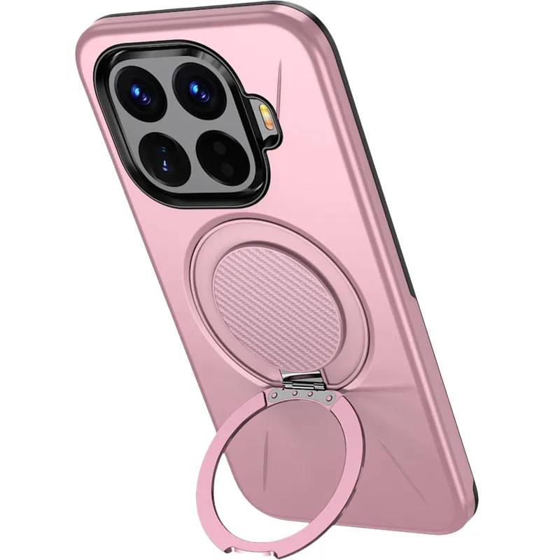 TPU+PC чохол Kalebol Magnetic Case для Xiaomi 15T Pro – Pink. Фото 3 з 3