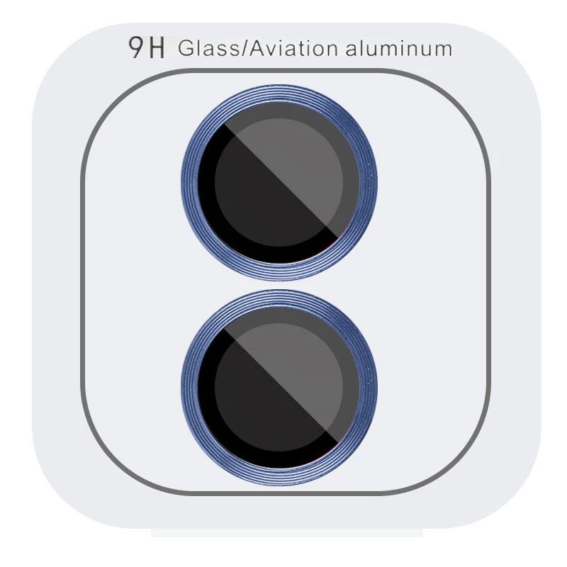 Металеве захисне скло на камеру на Apple iPhone 16 Plus – Синій / Ultramarine. Фото 1 з 2