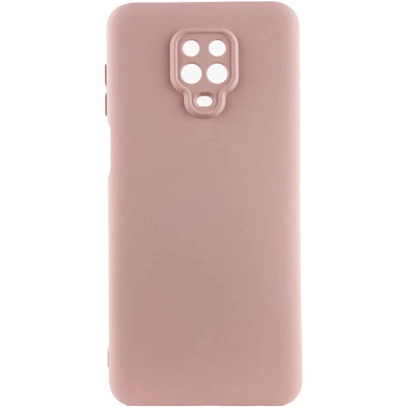 

Чехол Silicone Case Lakshmi с закрытой камерой для Xiaomi Redmi Note 9s / Note 9 Pro / Note 9 Pro Max (Розовый / Pink Sand), Рожевий / pink sand
