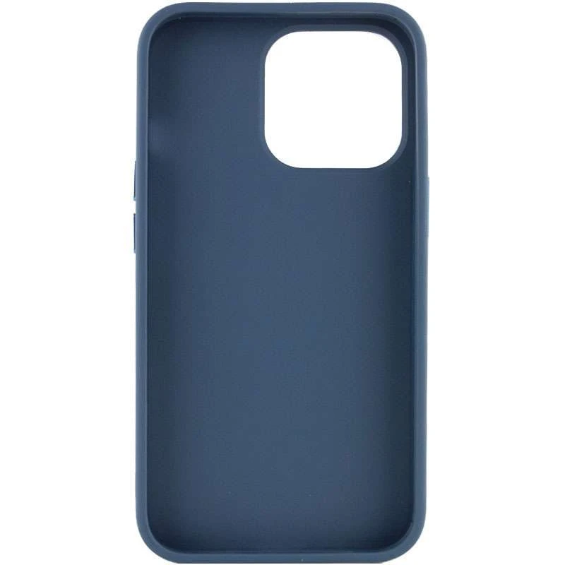 TPU чохол Bonbon з металевими кнопками на Apple iPhone 14 Pro Max (6.7") – Синій / Denim Blue. Фото 3 з 5