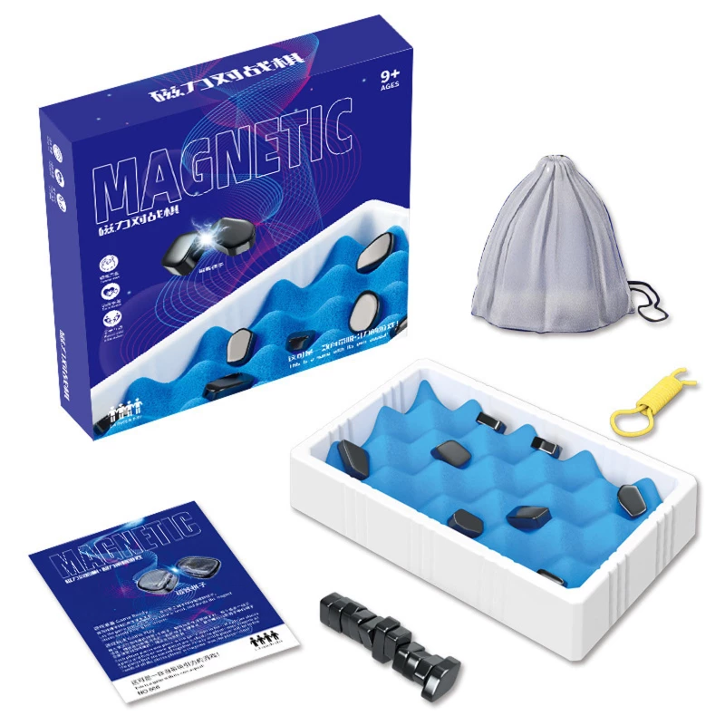 Настільна інтерактивна гра Ummi 8889 Magnetic Arena Game – White / Blue. Фото 2 з 6