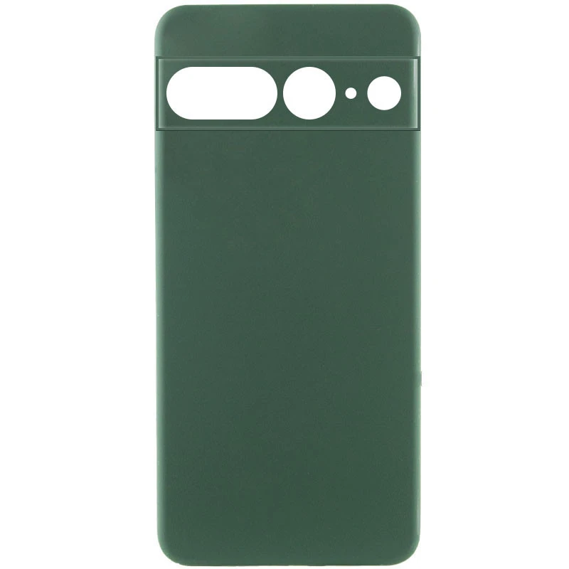Чохол Silicone Cover Ummi Lakshmi Full Camera (AA) для Google Pixel 7 Pro – Зелений / Dark green. Фото 1 Чохол Silicone Cover Ummi Lakshmi Full Camera (AA) для Google Pixel 7 Pro – Зелений / Dark green. Фото 1 з 1