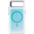 Чехол TPU+PC Jewel Sparkle with MagSafe для Apple iPhone 17 Air (6.5") – Aqua Blue. Фото 5 из 8