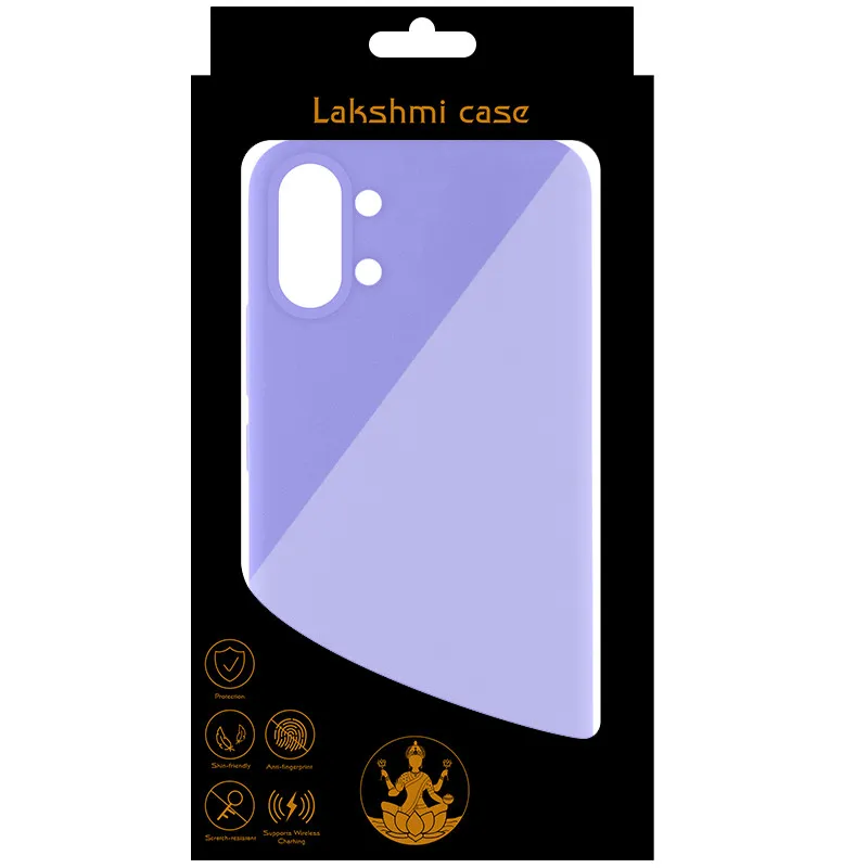 Чохол Silicone Case Lakshmi Premium на Xiaomi Poco X8 Pro Max – Бузковий / Dasheen. Фото 3 з 3