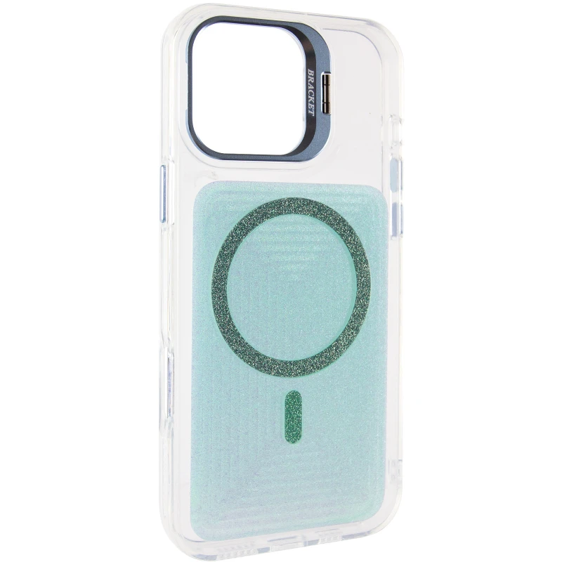Чохол TPU+PC Jewel Sparkle with MagSafe для Apple iPhone 16 Pro – Aqua Blue. Фото 2 з 8