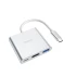 Перехідник HUB Hoco HB14 Type-C to USB3.0+HDMI+PD – Сталевий. Фото 3 з 8
