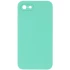 Чехол Silicone Case Square L с защитой камеры для Apple iPhone 6/6s (4.7") – Бирюзовый / Turquoise. Фото 1 из 1